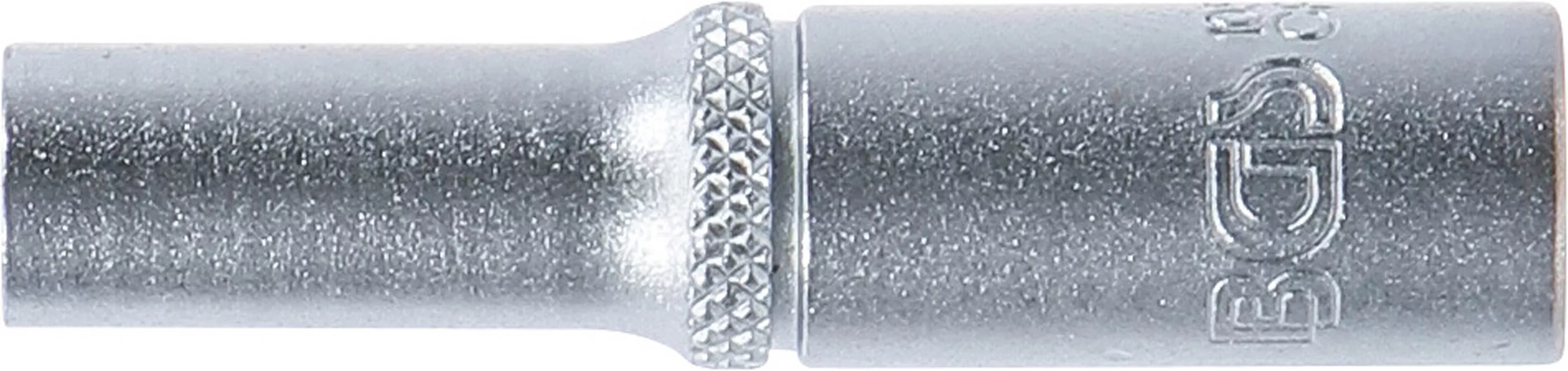 Nástrčná hlavice šestihranná, 1/4", 6 mm, prodloužená - B10506