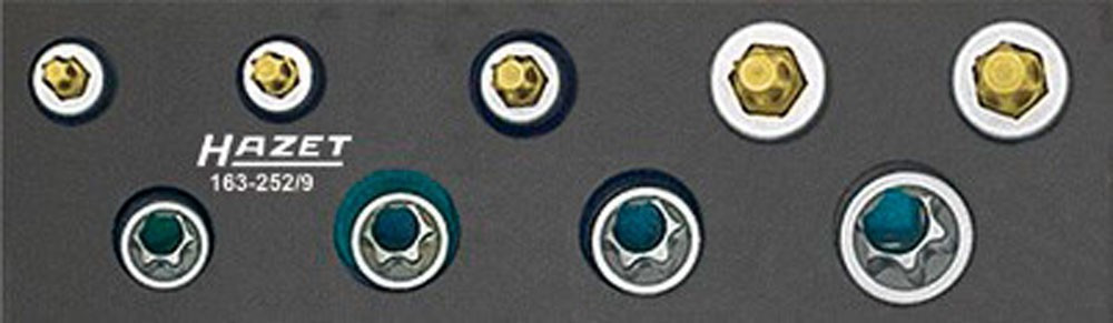 TORX súprava náradia 163-252/9