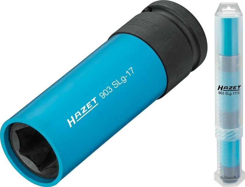 Sada kovaných vnitřních nástrčných klíčů 1/2" šestihranné 17 mm 3ks HAZET 903SLg-17/3 - HA191697