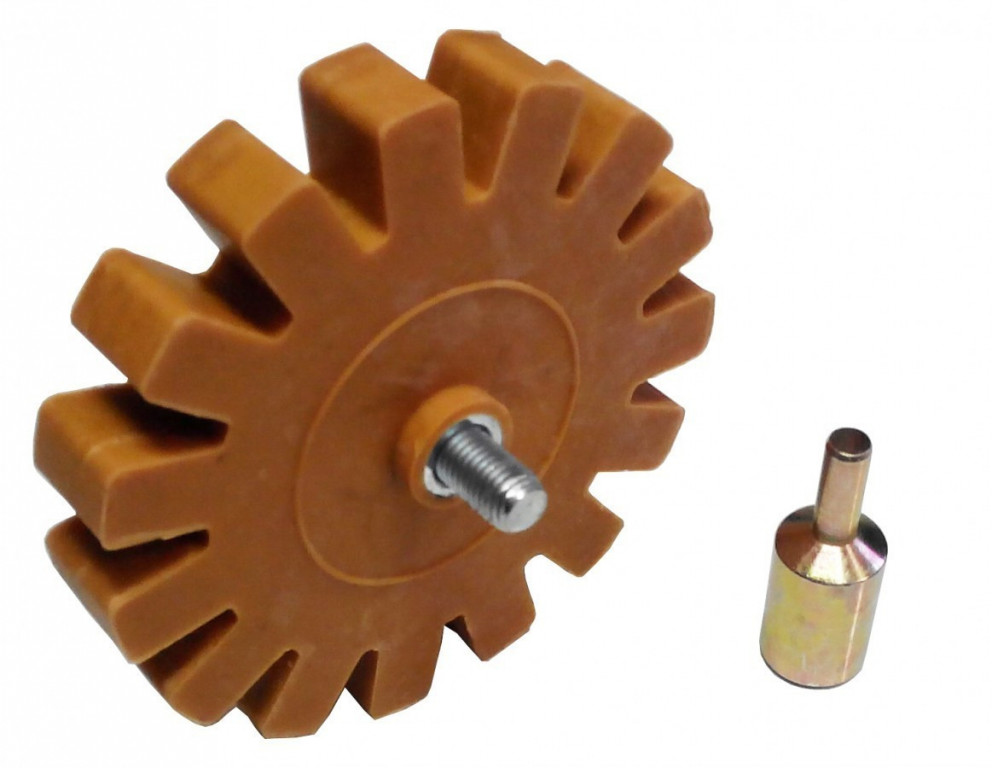 Kotúč "traktor" na odstránenie lepidla a samolepky, Ø100 mm - C038010