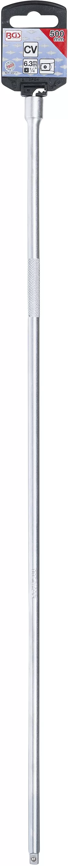 Prodloužení, 6,3 mm (1/4"), 500 mm, BGS 2211