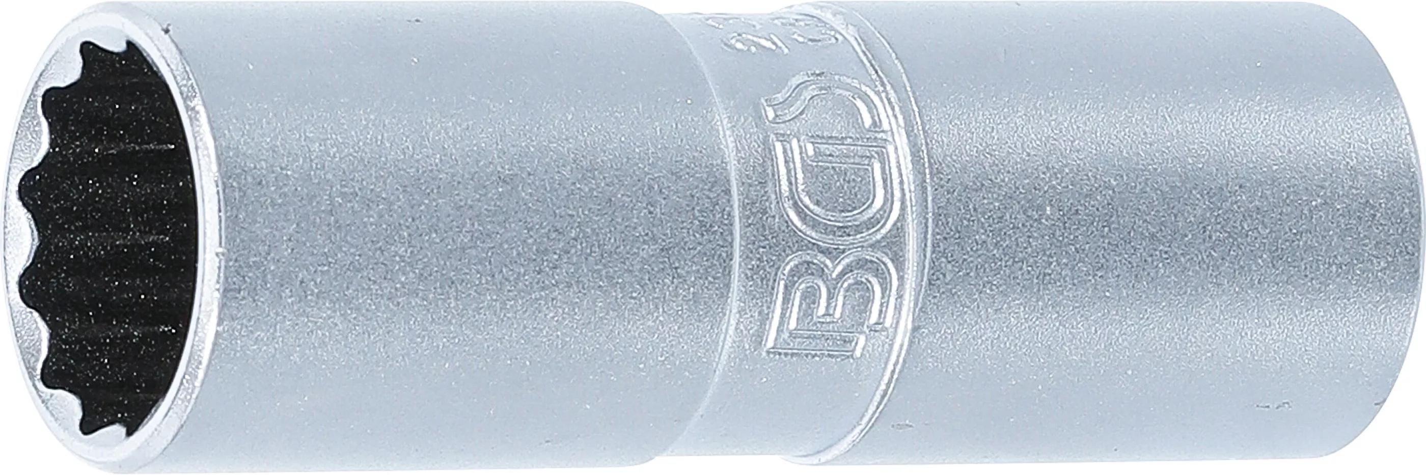 Nástrčný klíč na svíčky 16 mm, 1/2", s přídržnou gumou, BGS - B2385