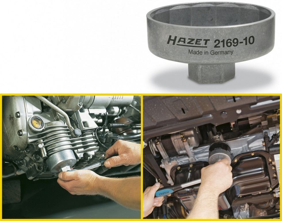 Klíč na olejové filtry 2169-10 Hazet (HA108831)