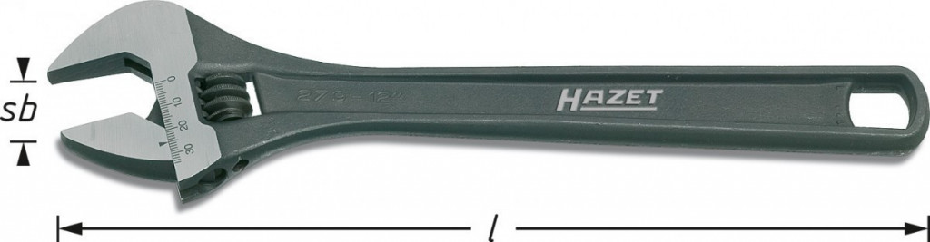 Nastavitelný jednostranný klíč 279-12 Hazet (HA018055)