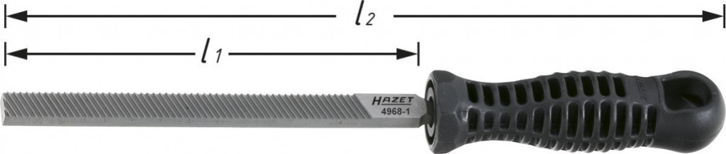 Pilník na brzdové třmeny 4968-1 Hazet
