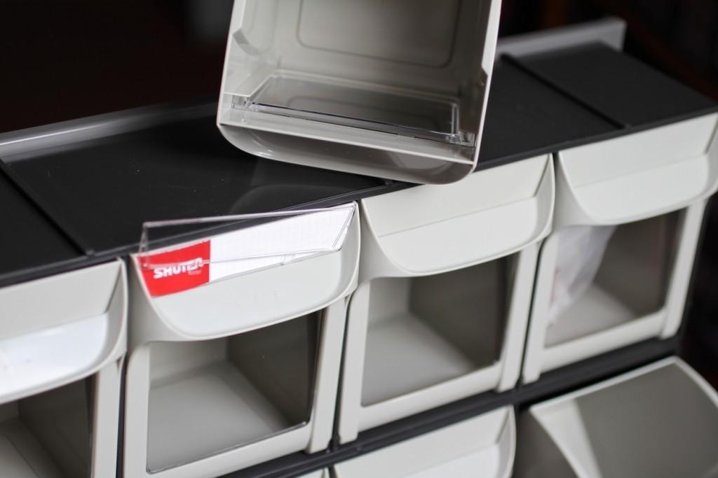 Mobilní organizér na šroubky do dílny, 120 boxů - MS-26000