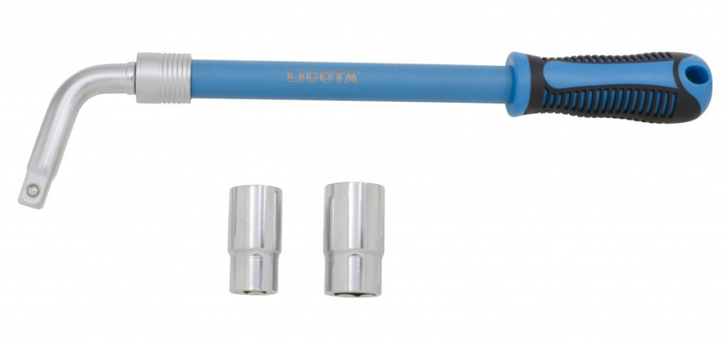 Teleskopický klíč na kola s nástrčnými klíči 17, 19, 21 a 23 mm - LITWT11010
