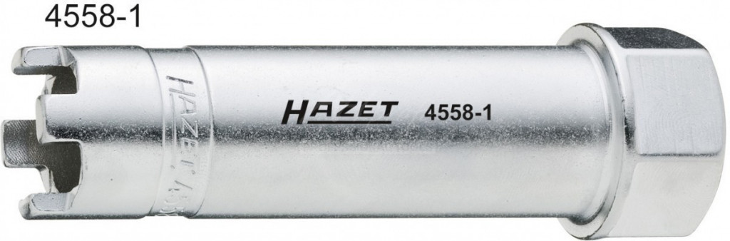 Čepový klíč pro převlečné matice vstřikovačů Hazet - HA050529 (4558-1)
