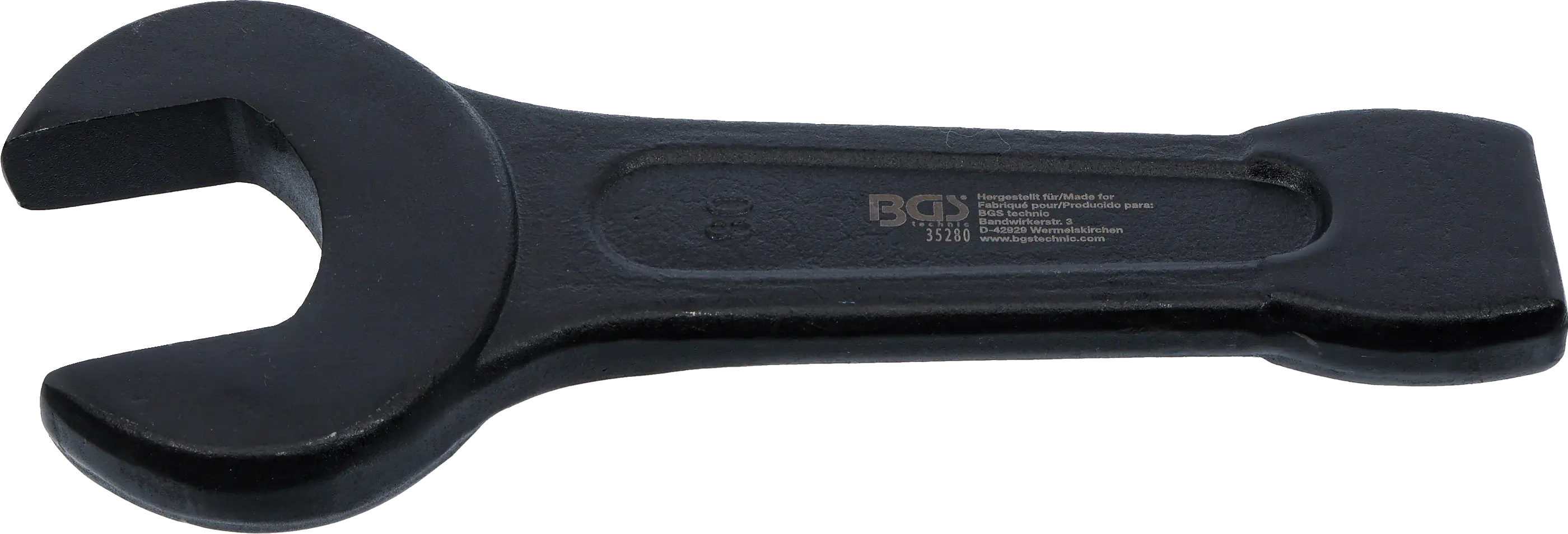 Rázový plochý klíč, 80 mm, BGS 35280