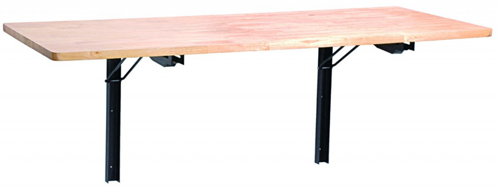 Sklopný pracovní stůl na zeď 1200 x 580 mm - ZS28550