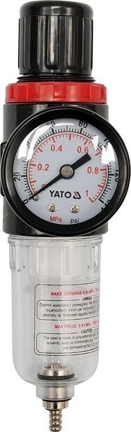 Regulátor tlaku vzduchu s odlučovačem YT-2382