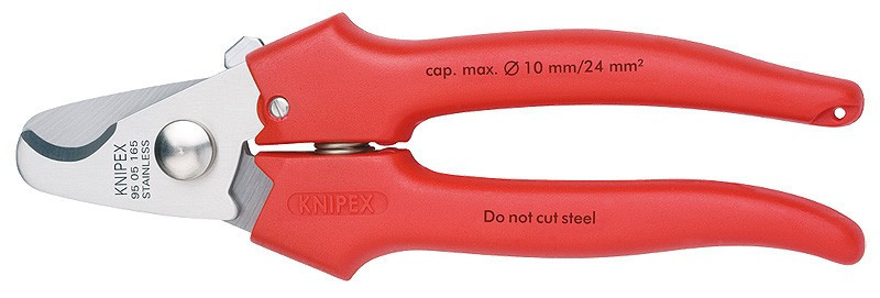 Kabelové nůžky s plastovým nástřikem 165 mm - 9505165