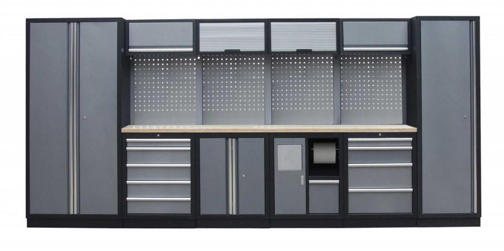 Kvalitný PROFI dielenský nábytok 4235 x 495 x 2000 mm - TGS1301AA