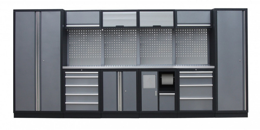 Kvalitný PROFI dielenský nábytok 4235 x 495 x 2000 mm - TGS1301AF