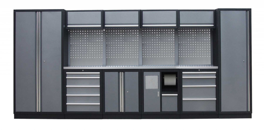 Kvalitný PROFI dielenský nábytok 4235 x 495 x 2000 mm - TGS1301AC