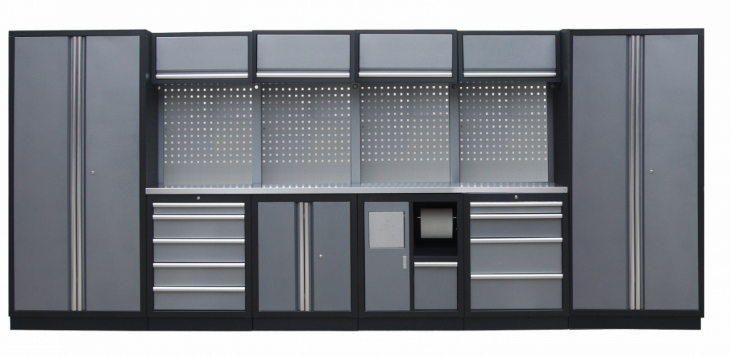 Kvalitný PROFI dielenský nábytok - 4535 x 2000 x 495 mm - TGS1301AN