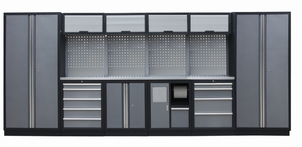 Kvalitný PROFI dielenský nábytok - 4535 x 2000 x 495 mm - TGS1301AQ
