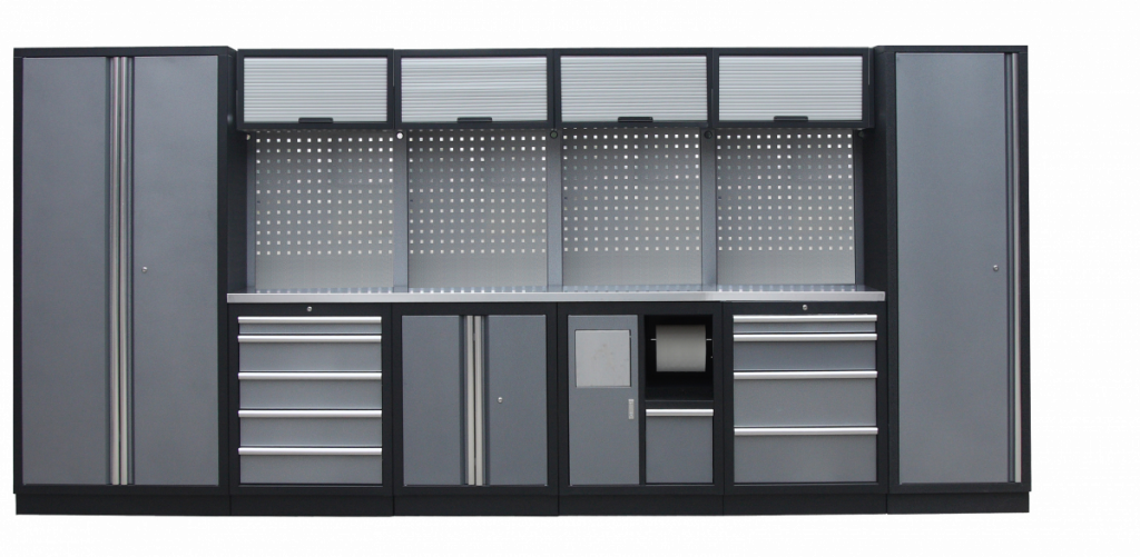Kvalitný PROFI dielenský nábytok 4235 x 495 x 2000 mm - TGS1301AL