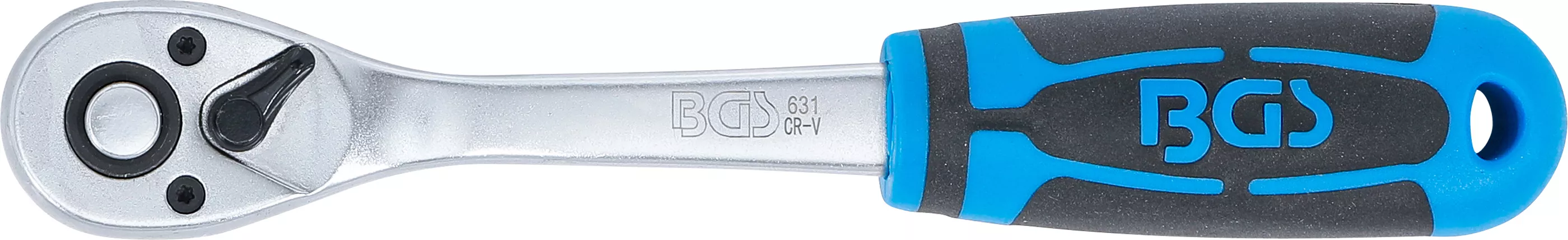 Ráčna jemně ozubená, 3/8", délka 205 mm - B631