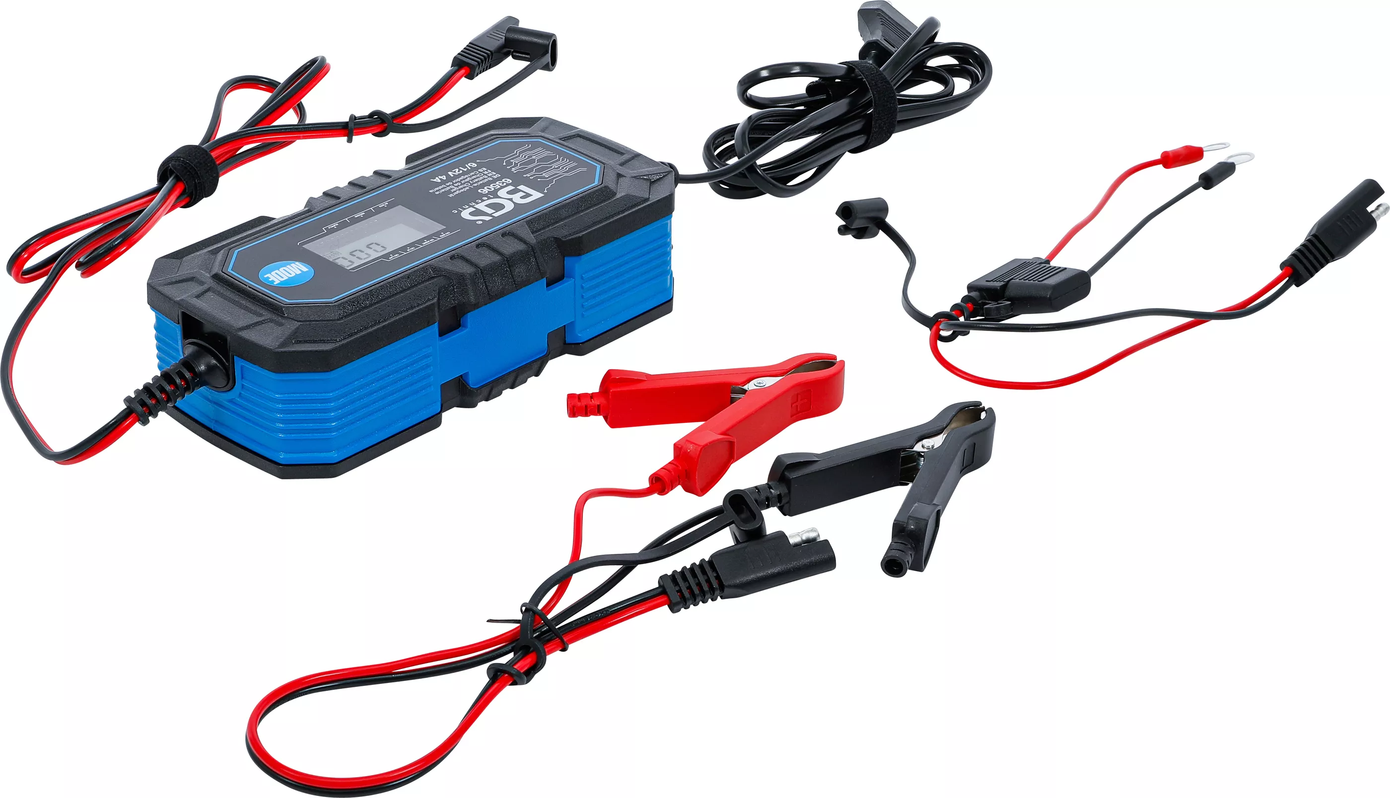 Digitální nabíječka autobaterií, 6/12 V, 4 A, BGS - B63506