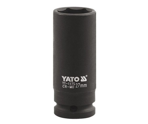 Kovaný vnútorný nástrčný kľúč hlboký 1" šesťhranný 33 mm YATO - YT-1178