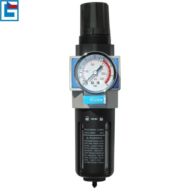 Güde 41083 3/8" redukční ventil/odlučovač vody s filtrační vložkou
