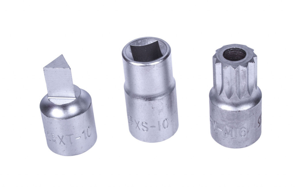 Kľúče na olejové skrutky 3/8" 18ks - H2405
