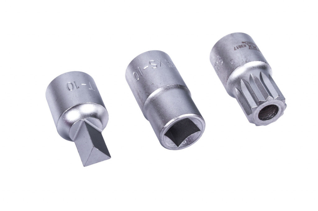 Kľúče na olejové skrutky 3/8" 18ks - H2405