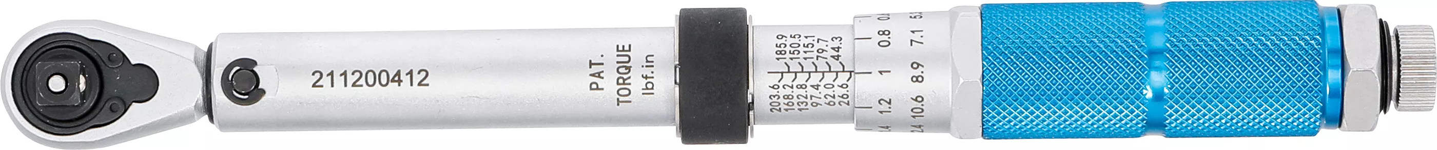 Sada momentových klíčů, 1/4", 3 - 24 Nm, 16 ks, BGS - B72088