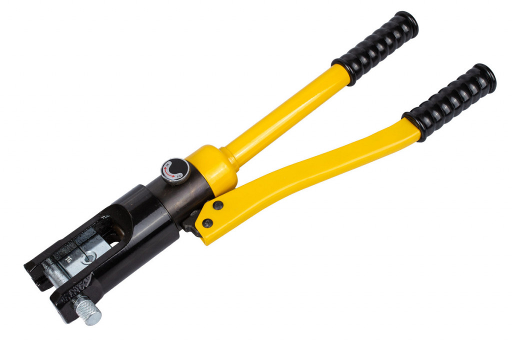 Hydraulické lisovacie kliešte na koncovky medených a hliníkových káblov - AHK300