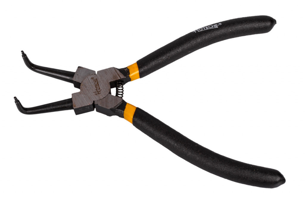 Súprava klieští na poistné krúžky 4ks, 180 mm - HT101401