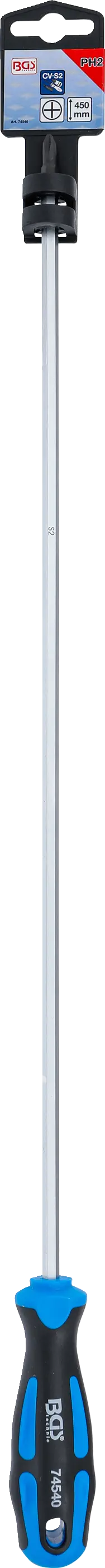 Křížový šroubovák PH2, 450 mm, BGS - B74540