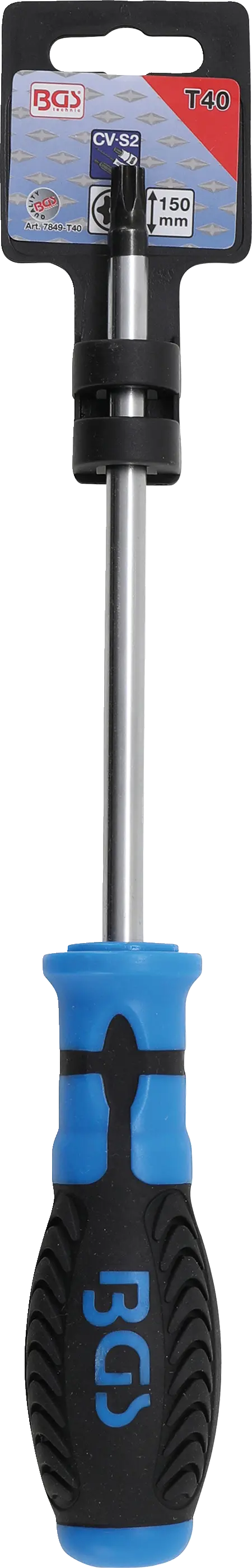 Šroubovák Torx - T40, 150 mm, BGS - B7849-T40