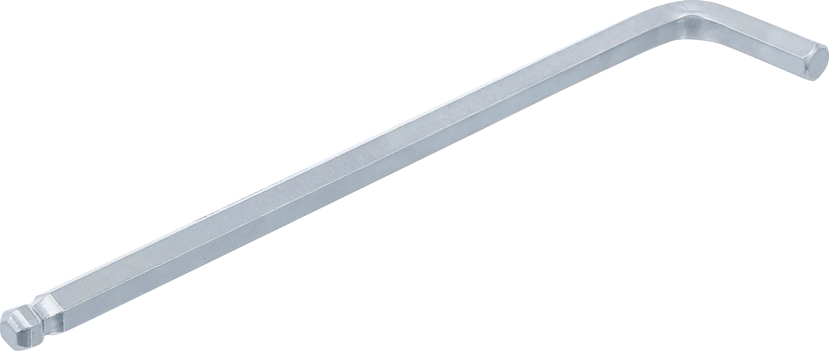 Dlouhý zahnutý klíč 10 mm, vnitřní šestihran, BGS - B790-10