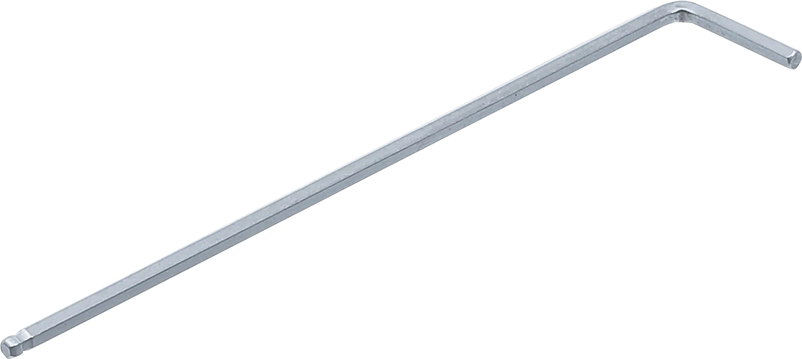 Dlouhý zahnutý klíč, vnitřní šestihran 3 mm, BGS - B790-3