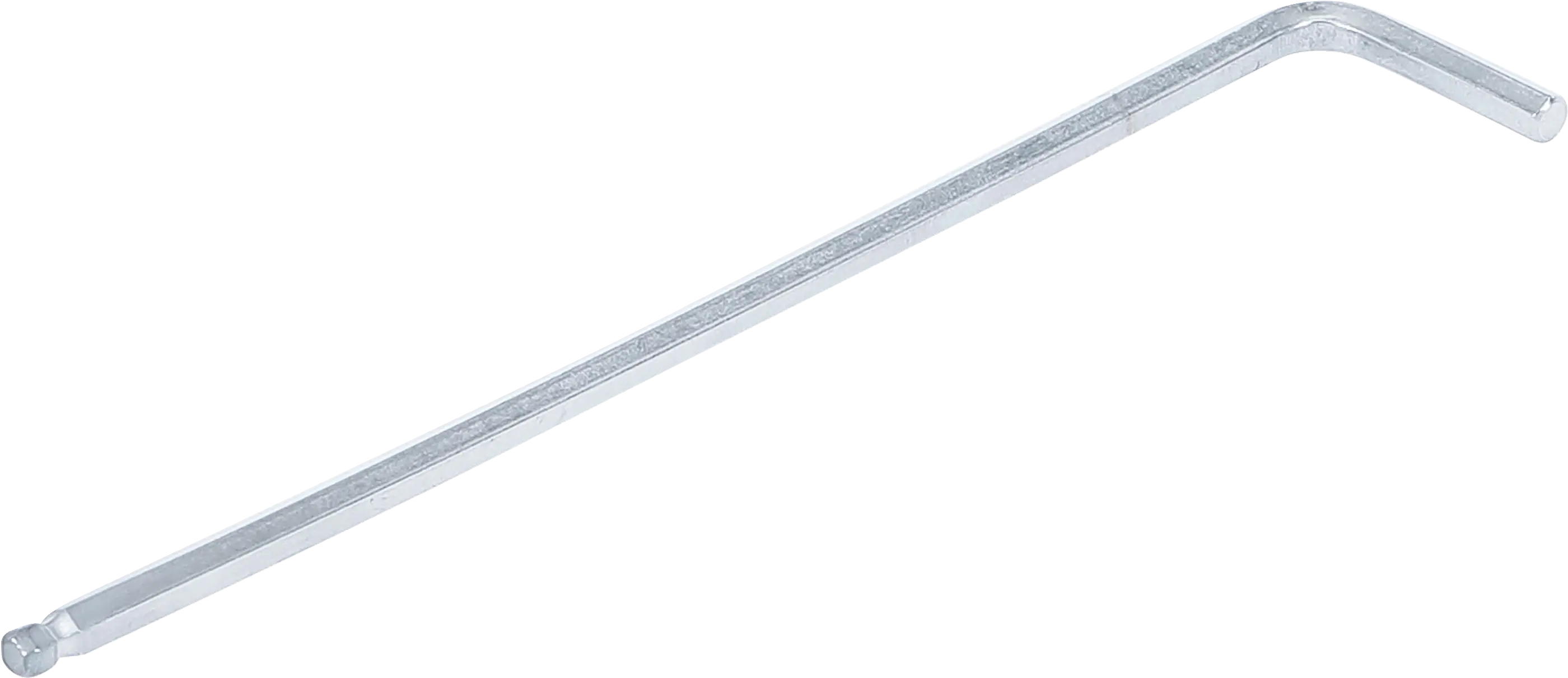 Dlouhý zahnutý klíč 4 mm, vnitřní šestihran, BGS - B790-4