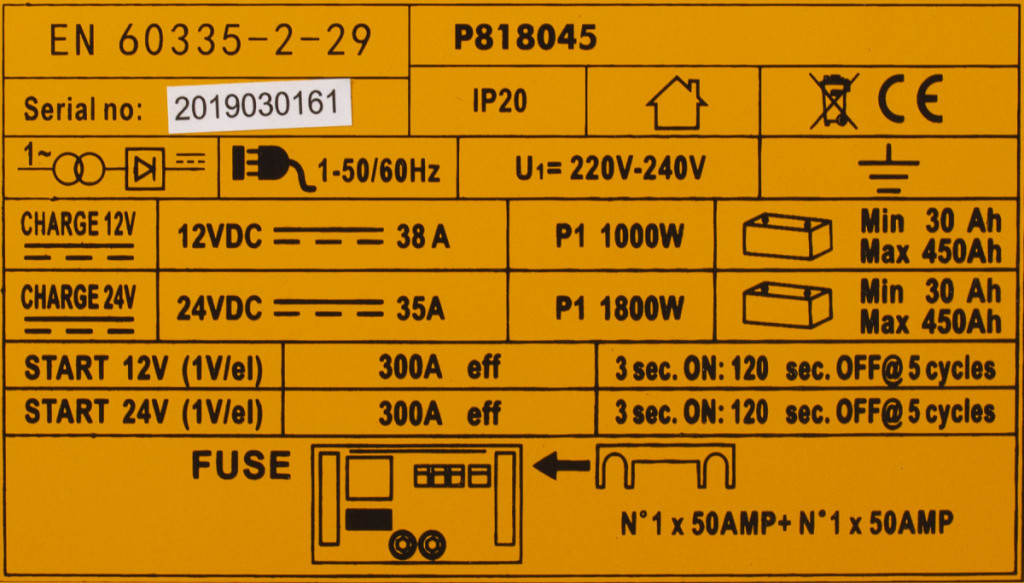 Nabíjačka autobatérií 12/24 V - HTP818045