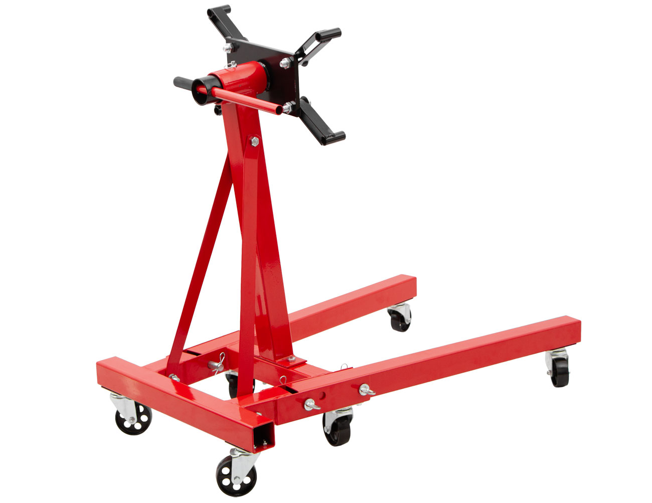 Stojan na motor polohovatelný pojízdný 900 kg - AH0009