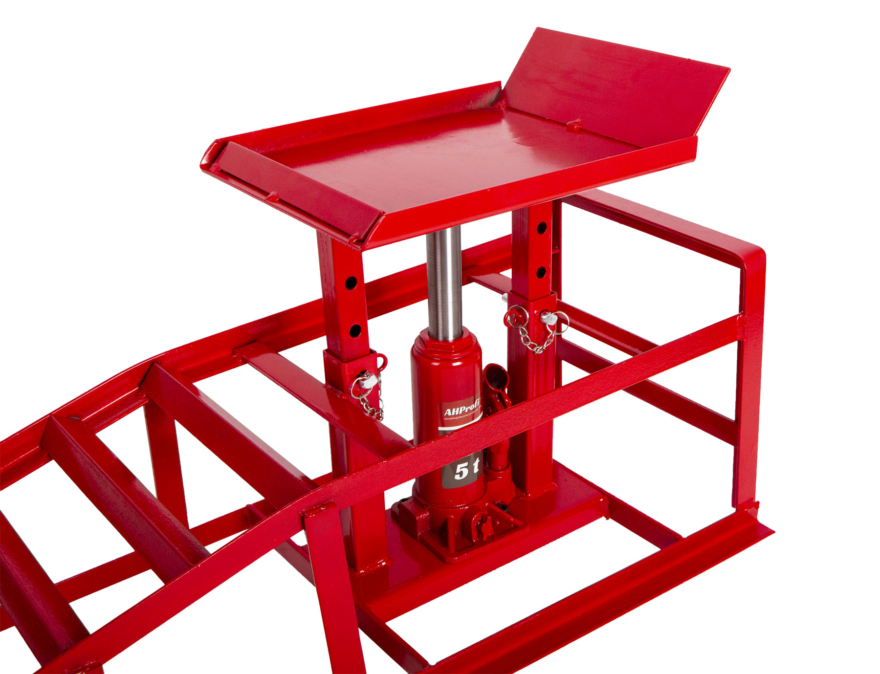 Nájazdové rampy s hydraulickým zdvihákom, pár - 2 t - AH019333