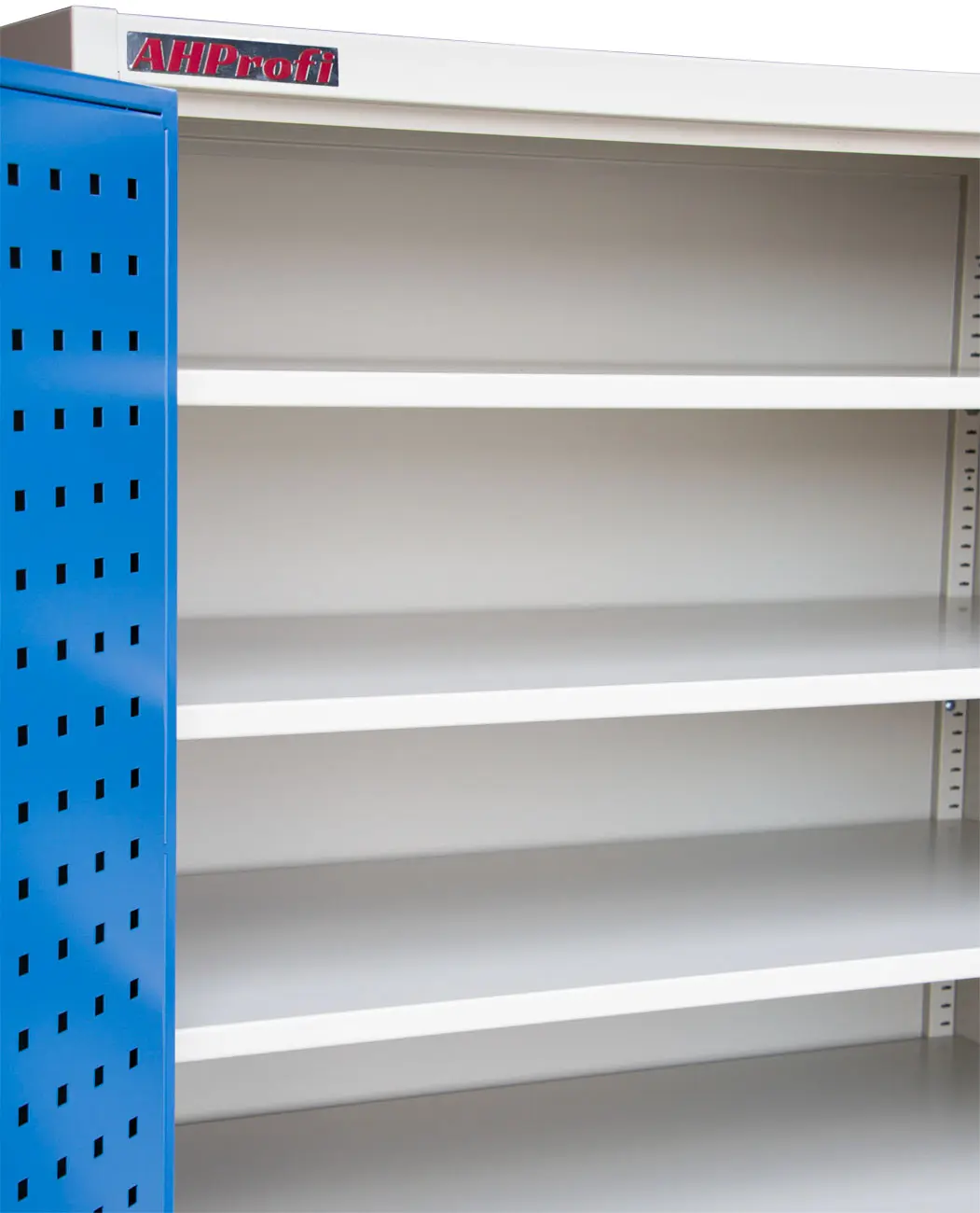 Dílenská skříň vysoká na organizéry, 3 zásuvky, 8 polic, AHProfi - AH10100