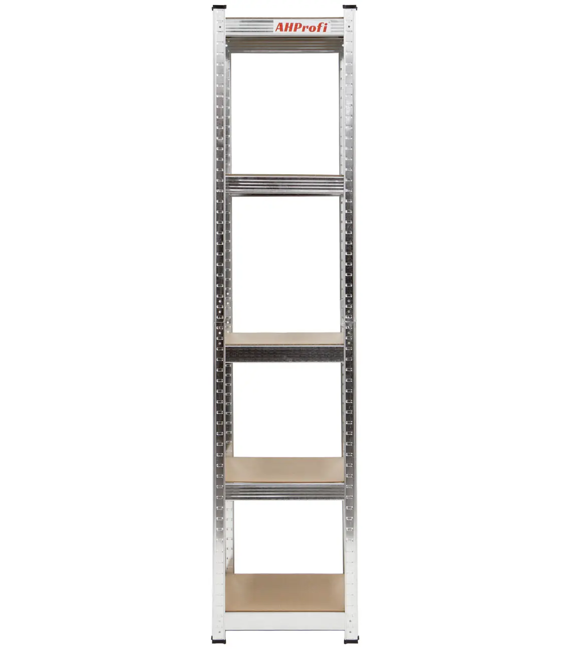 Policový regál STANDARD, 5 polic, 400 x 400 x 1800 cm - AH3009