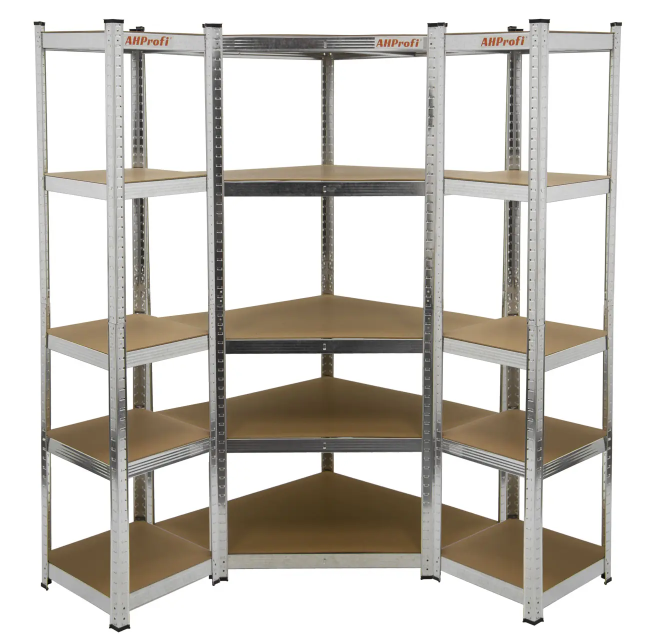 Regálový systém STANDARD, 3 díly - AH3037
