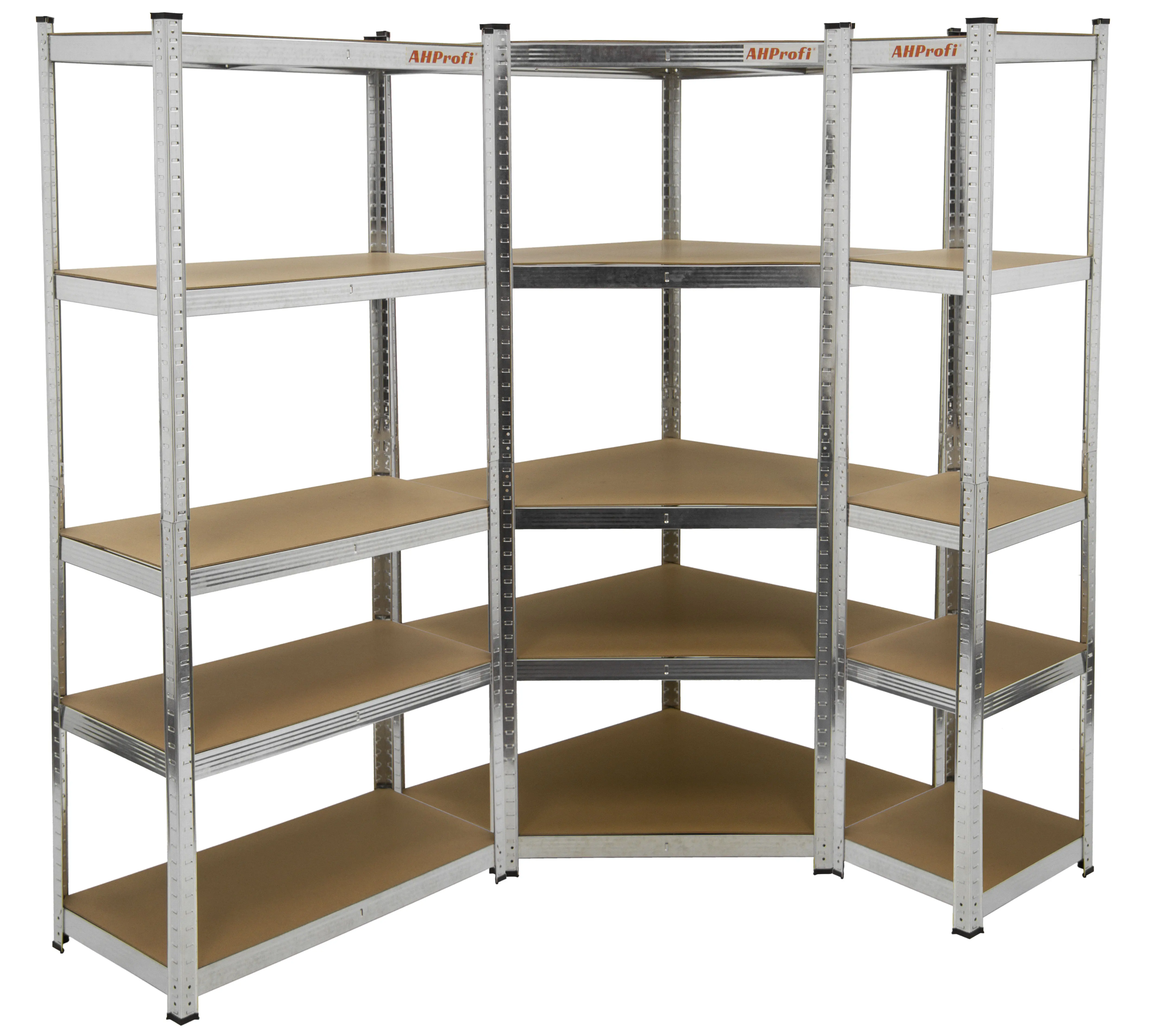 Regálový systém STANDARD, 3 díly - AH3038
