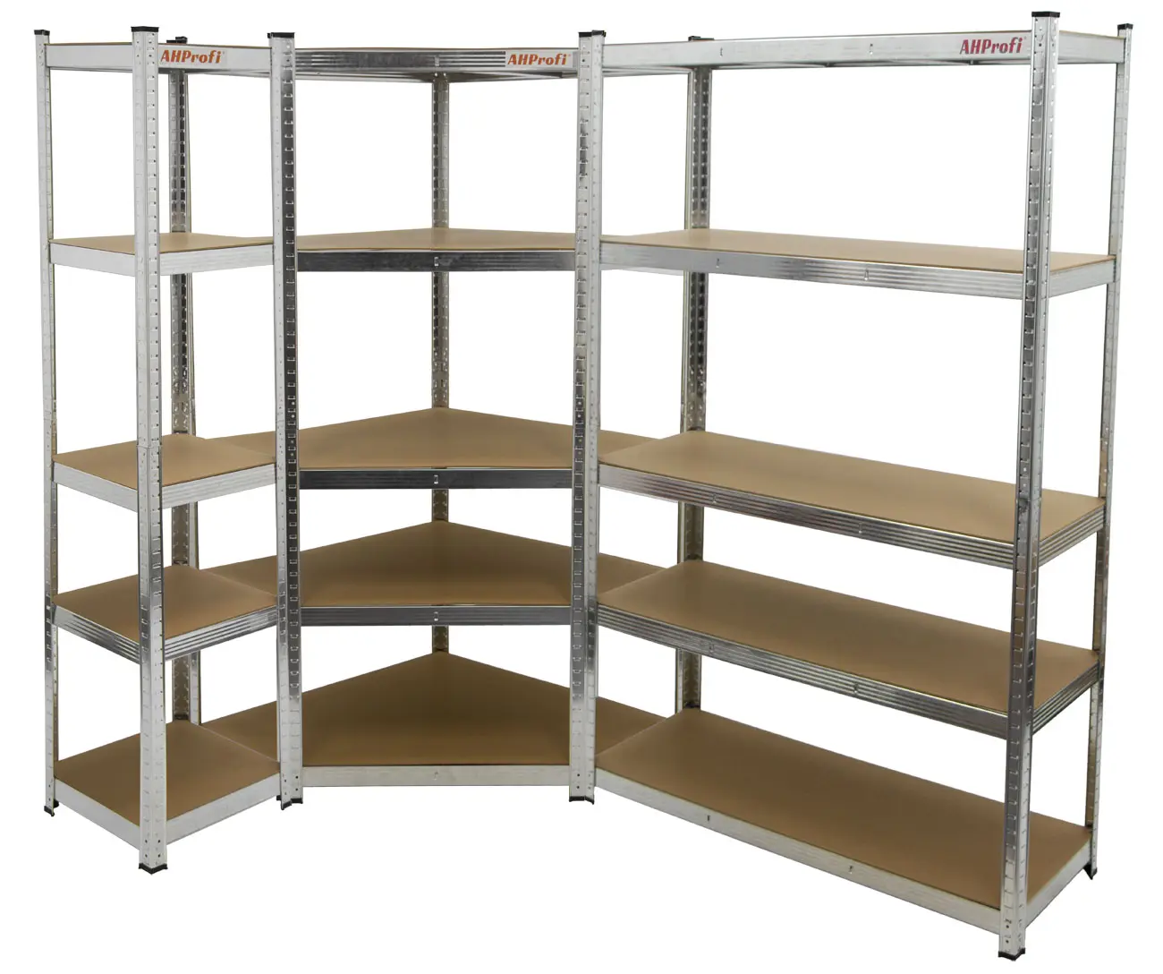 Regálový systém STANDARD, 3 díly - AH3039