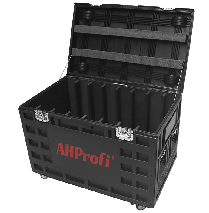 Plastový kufr pro přepravu 8 LED obrazovek - AH895354