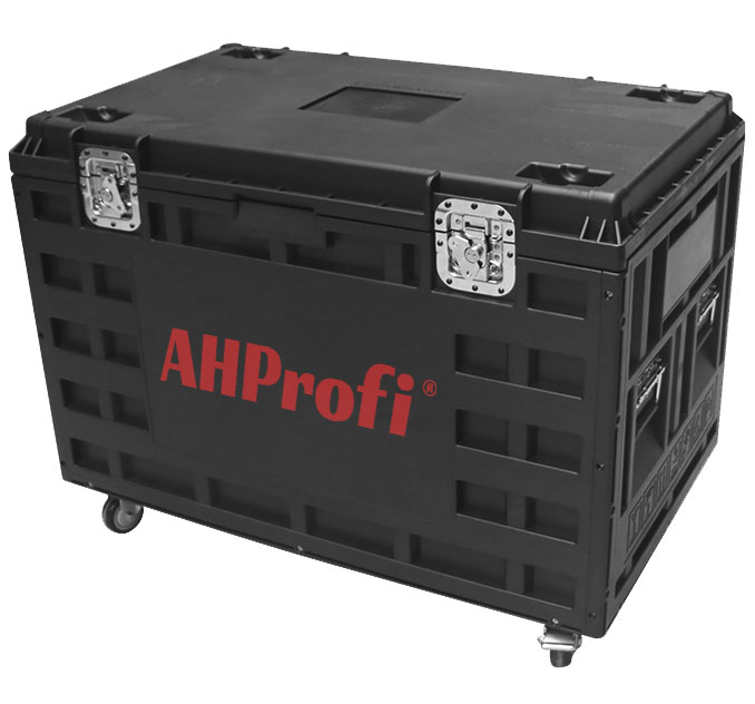 Plastový kufr pro přepravu 8 LED obrazovek - AH895354