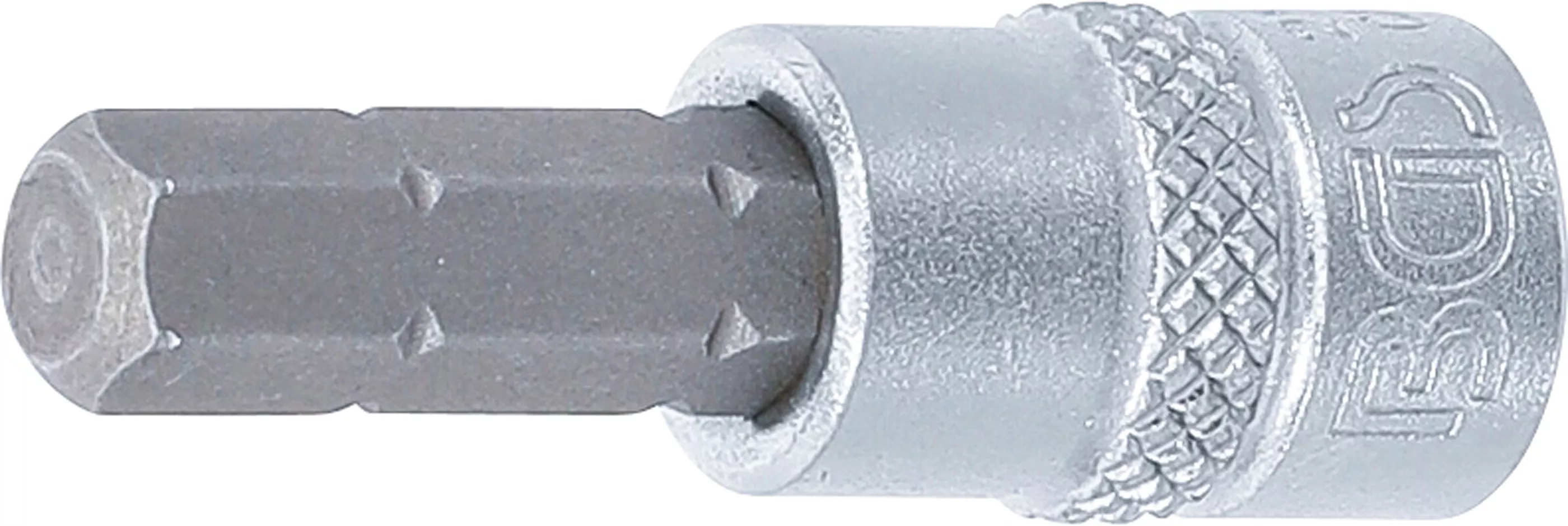 Nástrčná hlavice s bitem HEX 1/4" 6 mm, BGS - B2500