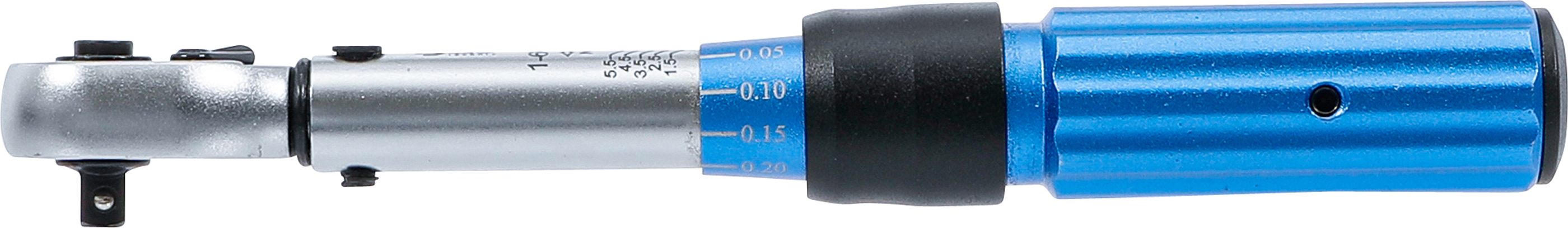 Momentový kľúč 1/4" s certifikátom, 1 - 6 Nm - B2824