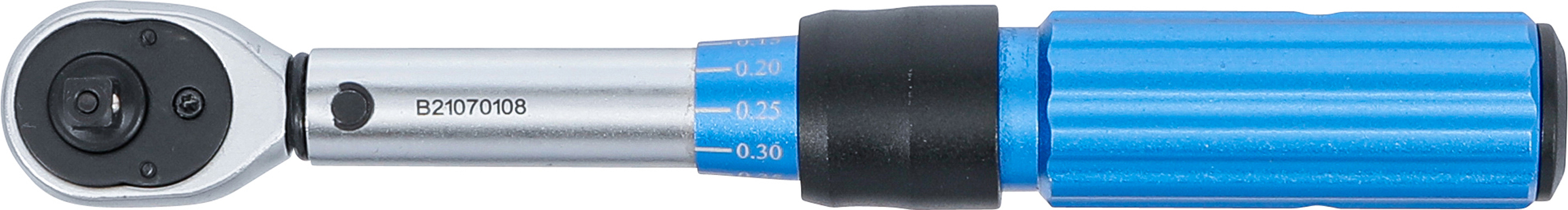 Momentový kľúč 1/4" s certifikátom, 1 - 6 Nm - B2824