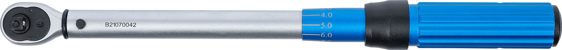 Momentový kľúč 3/8" s certifikátom, 20 - 120 Nm - B2826